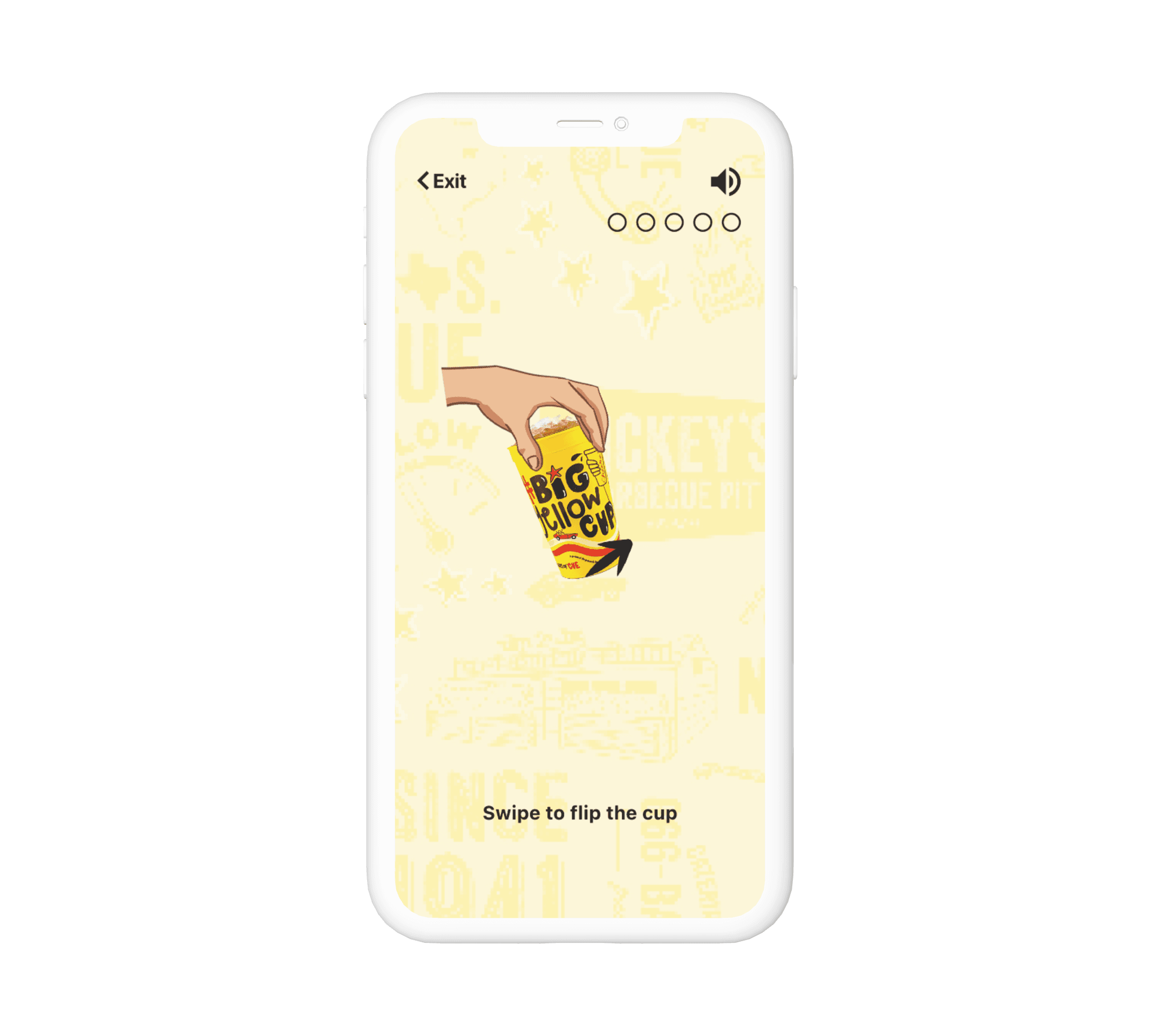 Big Yellow Cup Flip Challenge